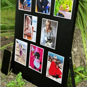 10x15 photo magnet on board